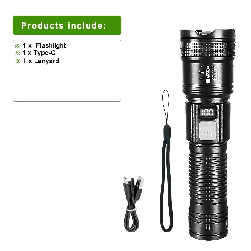 BlazePro 100K Tactical Flashlight