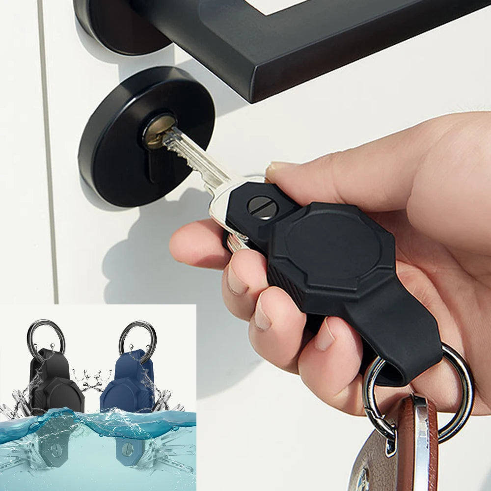 TrackGuard Waterproof Airtag Keychain Case