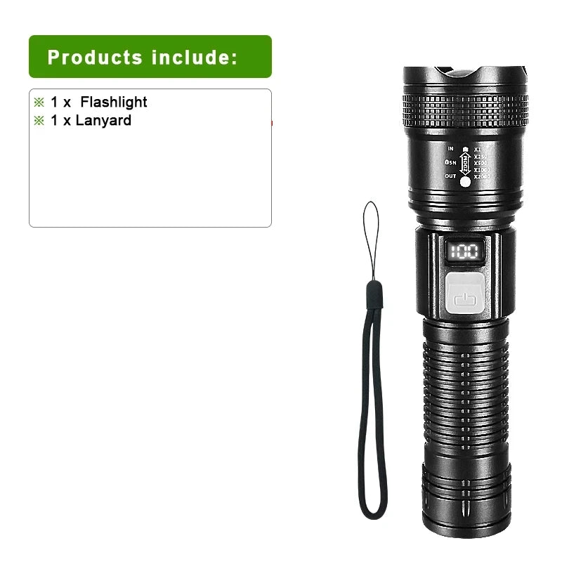 BlazePro 100K Tactical Flashlight